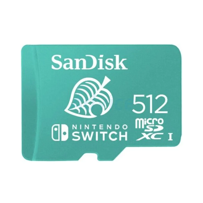 512GB Micro SD Card SANDISK Nintendo Cobranded SDSQXAO-512G-GN3ZN (100MB/s,)